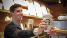 Starbucks has offered customers a £1 reusable cup since 2014, but is now adding the 5p charge to any paper cup purchases to drive further action
